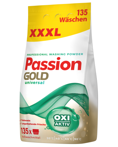 PASSION GOLD Proszek do Prania UNIWERSALNY 8,1 kg - Efektywność! PASSION GOLD Proszek do Prania UNIWERSALNY 8,1 kg - Efektywność!