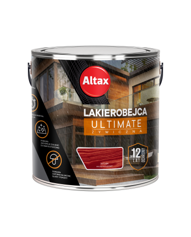 ALTAX Lakierobejca Ultimate Żyw. 2,5L Jatoba - Najlepsza Ochrona ALTAX Lakierobejca Ultimate Żyw. 2,5L Jatoba - Najlepsza Ochrona