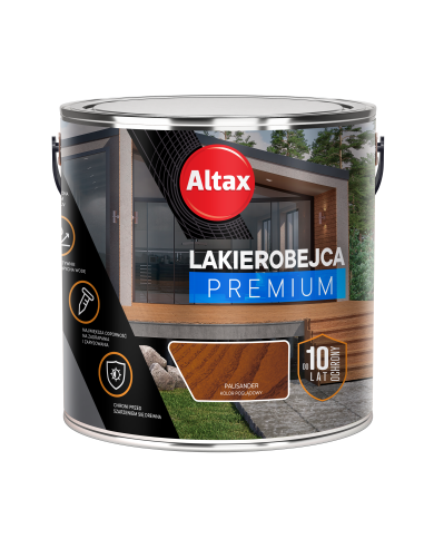 ALTAX Lakierobejca Premium 2,5L - Palisander | Najlepsza Ochrona ALTAX Lakierobejca Premium 2,5L - Palisander | Najlepsza Ochrona