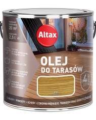 Altax Olej do tarasu 2,5L DĄB - Ochrona i piękno drewna