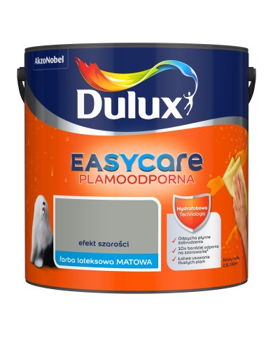 DULUX EASY CARE Efekt Szarości 2,5L - Farba do Wnętrz DULUX EASY CARE Efekt Szarości 2,5L - Farba do Wnętrz