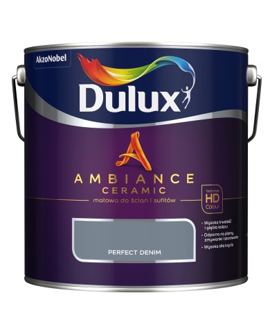 AKZO DULUX AMBIANCE CER Perfect Denim 2,5L - Farba do wnętrz AKZO DULUX AMBIANCE CER Perfect Denim 2,5L - Farba do wnętrz