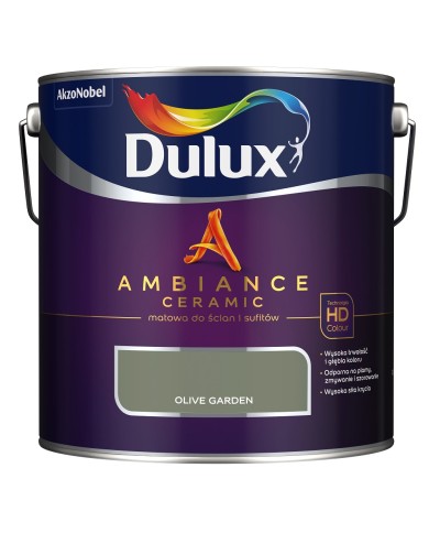 AKZO DULUX AMBIANCE CER Olive Garden 2,5L - Farba do wnętrz AKZO DULUX AMBIANCE CER Olive Garden 2,5L - Farba do wnętrz