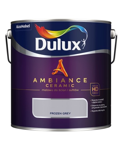 AKZO DULUX AMBIANCE CER Frozen Grey 2,5L - Farba do wnętrz AKZO DULUX AMBIANCE CER Frozen Grey 2,5L - Farba do wnętrz