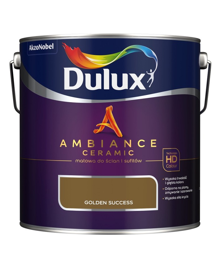 AKZO DULUX AMBIANCE CER Golden Success 2,5L - Farba Premium AKZO DULUX AMBIANCE CER Golden Success 2,5L - Farba Premium