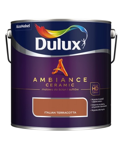 AKZO DULUX AMBIANCE CER Italian Terracotta 2,5L - Farba do wnętrz AKZO DULUX AMBIANCE CER Italian Terracotta 2,5L - Farba do wnętrz