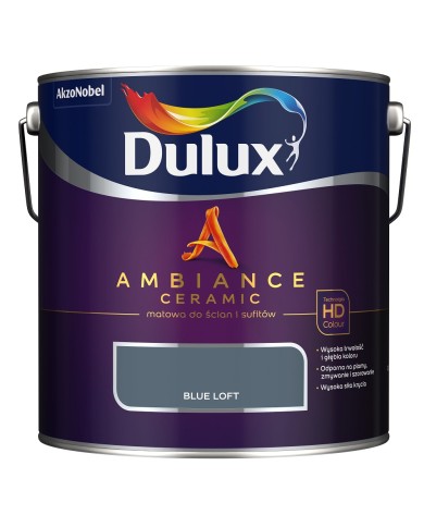 AKZO DULUX AMBIANCE CER Blue Loft 2,5L - Farba do wnętrz AKZO DULUX AMBIANCE CER Blue Loft 2,5L - Farba do wnętrz