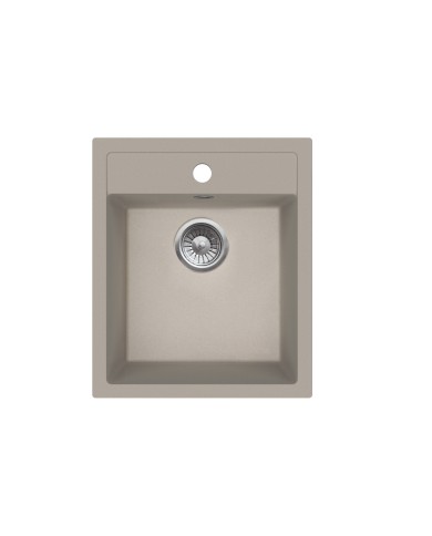 Zlew granitowy Bravo New 1-kom. 515x435x185 mm - Piasek Zlew granitowy Bravo New 1-kom. 515x435x185 mm - Piasek