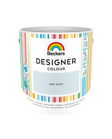 Designer Colour Free Spirit 2,5L - Farba do Wnętrz Designer Colour Free Spirit 2,5L - Farba do Wnętrz