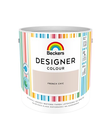 Designer Colour French Chic 2,5L - Elegancka Farba do Wnętrz Designer Colour French Chic 2,5L - Elegancka Farba do Wnętrz