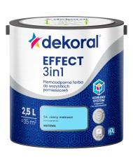 PPG DEKORAL EFFECT jasny niebieski 2,5L - Farba do wnętrz
