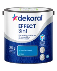 PPG DEKORAL EFFECT Niebieski Ciemny 2,5L - Farba do Wnętrz PPG DEKORAL EFFECT Niebieski Ciemny 2,5L - Farba do Wnętrz