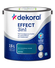 PPG DEKORAL EFFECT granatowy morski 2,5L - Farba do wnętrz PPG DEKORAL EFFECT granatowy morski 2,5L - Farba do wnętrz