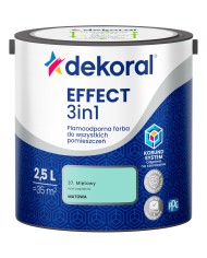 PPG DEKORAL EFFECT miętowy 2,5L - Farba do wnętrz w atrakcyjnej cenie PPG DEKORAL EFFECT miętowy 2,5L - Farba do wnętrz w atrakcyjnej cenie