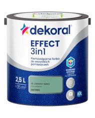 PPG DEKORAL EFFECT zielono-szary 2,5L - Farba do wnętrz PPG DEKORAL EFFECT zielono-szary 2,5L - Farba do wnętrz