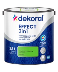 PPG DEKORAL EFFECT Zielony Wyrazisty 2,5L - Farba do Wnętrz PPG DEKORAL EFFECT Zielony Wyrazisty 2,5L - Farba do Wnętrz