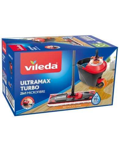 Vileda Mop obrotowy Ultramax TURBO - Skuteczne czyszczenie! Vileda Mop obrotowy Ultramax TURBO - Skuteczne czyszczenie!