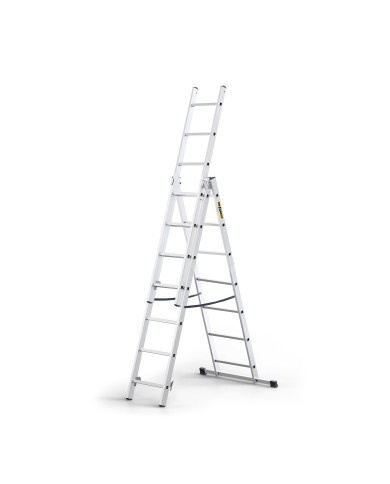 Drabest Drabina aluminiowa 3x7 - wielofunkcyjna, 150kg nośności Drabest Drabina aluminiowa 3x7 - wielofunkcyjna, 150kg nośności