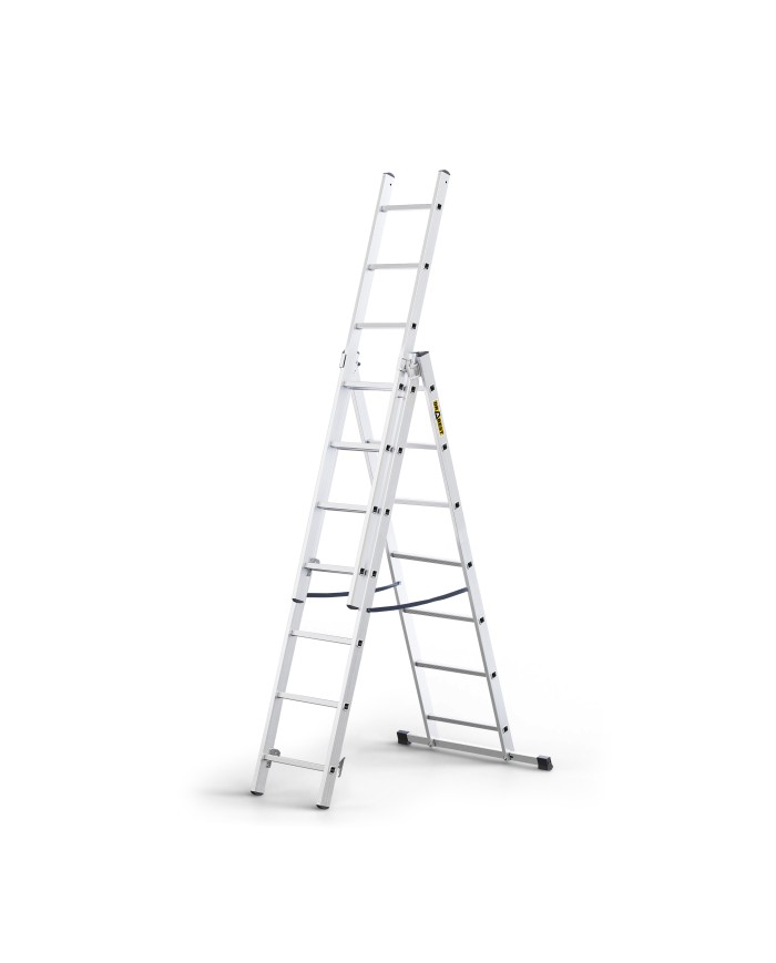 Drabest Drabina aluminiowa 3x7 - wielofunkcyjna, 150kg nośności Drabest Drabina aluminiowa 3x7 - wielofunkcyjna, 150kg nośności
