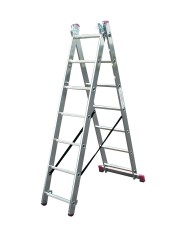 Drabina aluminiowa 3x7 stopni CORDA 375 - wielofunkcyjna i składana Drabina aluminiowa 3x7 stopni CORDA 375 - wielofunkcyjna i składana