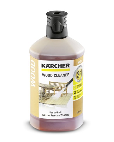 Karcher 3w1 środek do czyszczenia drewna 1l - skuteczna pielęgnacja Karcher 3w1 środek do czyszczenia drewna 1l - skuteczna pielęgnacja
