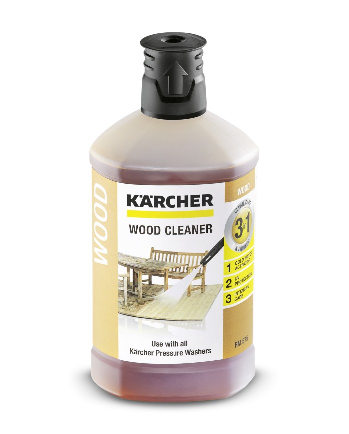 Karcher 3w1 środek do czyszczenia drewna 1l - skuteczna pielęgnacja Karcher 3w1 środek do czyszczenia drewna 1l - skuteczna pielęgnacja
