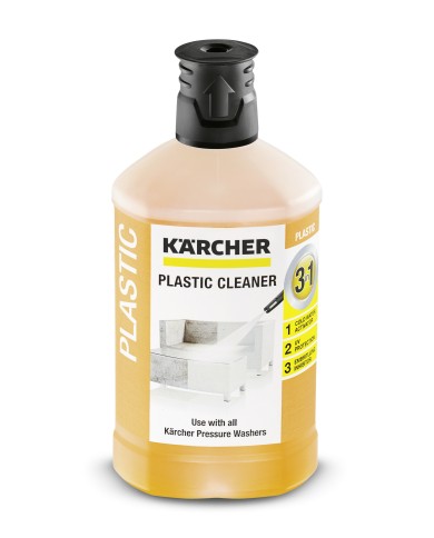 Karcher 3 w 1 środek do czyszczenia plastiku 1l - 6.295-758.0 Karcher 3 w 1 środek do czyszczenia plastiku 1l - 6.295-758.0
