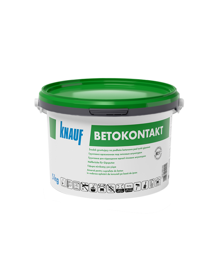 KNAUF Betokontakt 5 kg - Idealny do przygotowania podłoża KNAUF Betokontakt 5 kg - Idealny do przygotowania podłoża