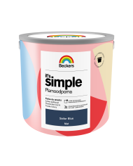 BECKERS ITS SIMPLE SAILOR BLUE 2,5 L - Farba do wnętrz BECKERS ITS SIMPLE SAILOR BLUE 2,5 L - Farba do wnętrz