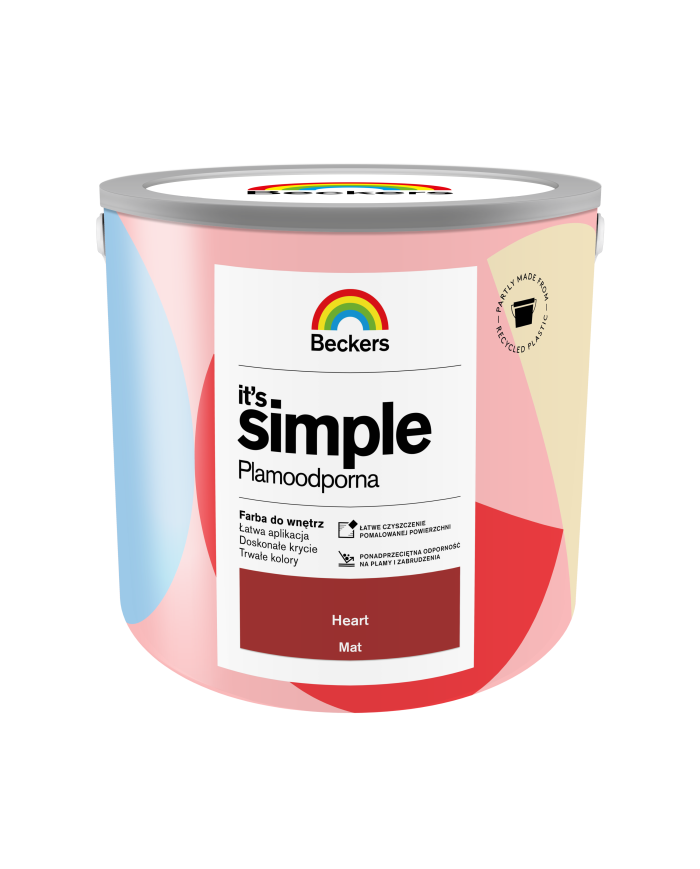 BECKERS ITS SIMPLE HEART 2,5 L - Farba do wnętrz w najlepszej cenie