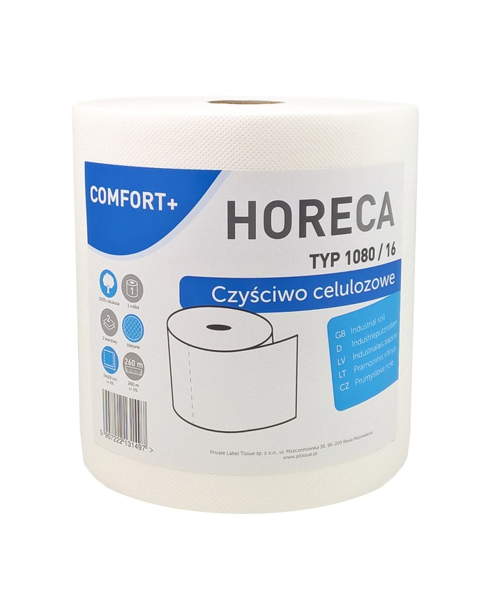 HORECA COMFORT+ Czyściwo papierowe A1 1080/16 260m 2W - Wysoka jakość