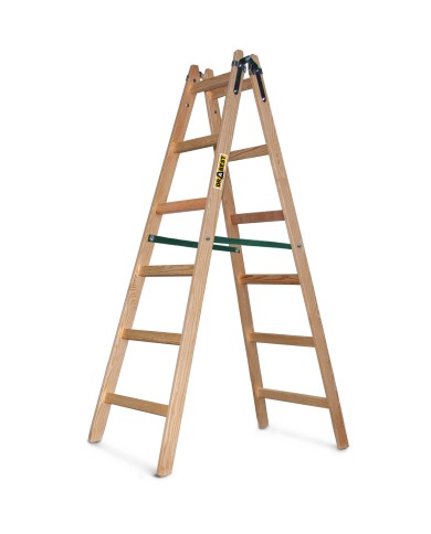 Drabest Drabina drewniana 182cm 2x6 - Wytrzymałość i styl Drabest Drabina drewniana 182cm 2x6 - Wytrzymałość i styl