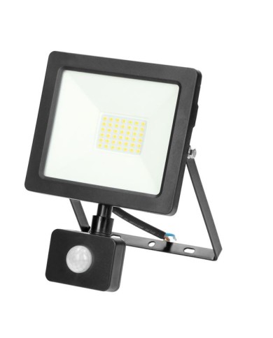 Naświetlacz LED ALLED 30W z PIR - 2300lm, IP44, 4000K Naświetlacz LED ALLED 30W z PIR - 2300lm, IP44, 4000K