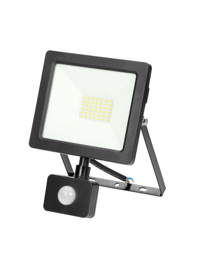 Naświetlacz LED ALLED 30W z PIR - 2300lm, IP44, 4000K Naświetlacz LED ALLED 30W z PIR - 2300lm, IP44, 4000K