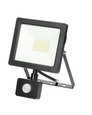 Naświetlacz LED ALLED 30W z PIR - 2300lm, IP44, 4000K Naświetlacz LED ALLED 30W z PIR - 2300lm, IP44, 4000K