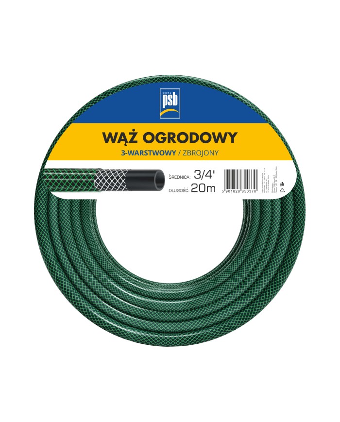 Wąż ogrodowy ECONOMIC 3/4" 20 m - Wytrzymałość i jakość! Wąż ogrodowy ECONOMIC 3/4" 20 m - Wytrzymałość i jakość!