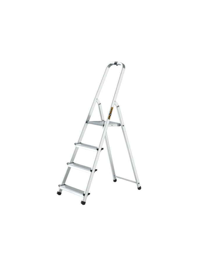 Drabest Drabina aluminiowa 4-stopniowa 125kg - Wygoda i Bezpieczeństwo Drabest Drabina aluminiowa 4-stopniowa 125kg - Wygoda i Bezpieczeństwo