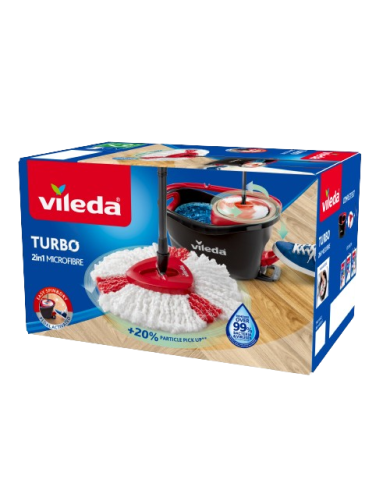 Vileda Mop obrotowy TURBO - Skuteczne sprzątanie bez wysiłku Vileda Mop obrotowy TURBO - Skuteczne sprzątanie bez wysiłku
