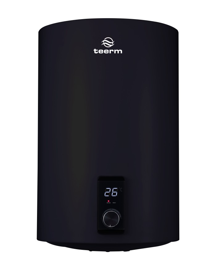 Nergis TEERM 50L - Pojemnościowy Ogrzewacz Wody Czarny