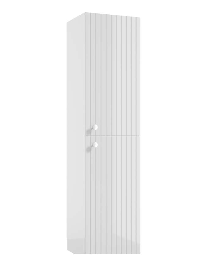 RIETTI Słupek 35 cm K/F: Biały Połysk - Elegancja i Styl