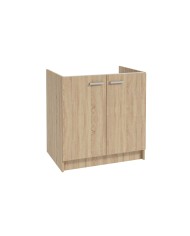 Szafka pod zlewozmywak 80x50 cm - Dąb Sonoma - Styl i Funkcjonalność Szafka pod zlewozmywak 80x50 cm - Dąb Sonoma - Styl i Funkcjonalność