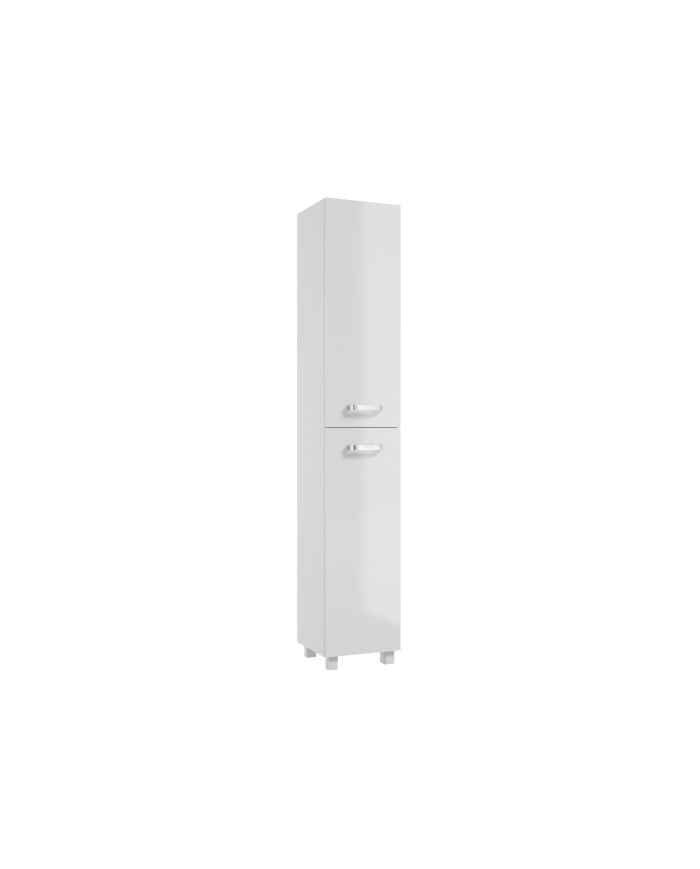 MILA Słupek 30 cm - Klam. Biały, Lakier Biały Połysk - Meble MILA Słupek 30 cm - Klam. Biały, Lakier Biały Połysk - Meble