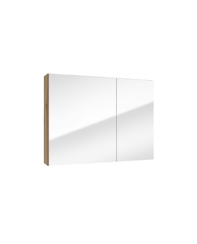 Szafka lustrzana RIETTI 80 cm - dąb evoke, lustro w zestawie Szafka lustrzana RIETTI 80 cm - dąb evoke, lustro w zestawie