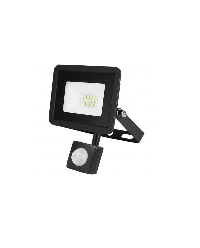 Naświetlacz LED ALLED 10W z PIR, 850lm, IP44, 4000K - Energooszczędny Naświetlacz LED ALLED 10W z PIR, 850lm, IP44, 4000K - Energooszczędny