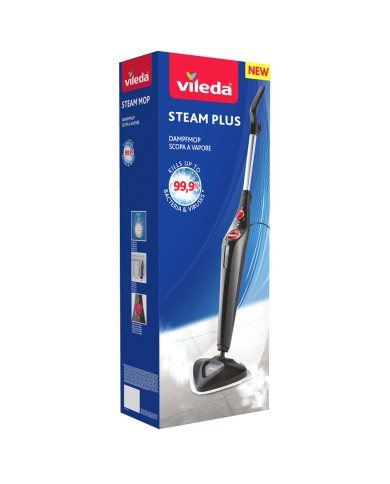 Vileda Mop parowy Steam Plus - Skuteczne czyszczenie parą Vileda Mop parowy Steam Plus - Skuteczne czyszczenie parą
