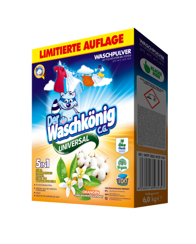 Proszek do prania Waschknig 6kg - Universal z ekstraktem 100 WL Proszek do prania Waschknig 6kg - Universal z ekstraktem 100 WL