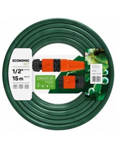 Zestaw zraszający ECONOMIC 1/2" 15 m - Wydajność i Oszczędność Zestaw zraszający ECONOMIC 1/2" 15 m - Wydajność i Oszczędność