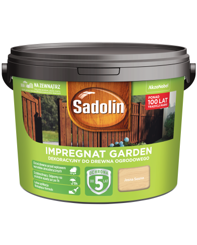 AKZO SADOLIN GARDEN Jasna Sosna 9L - Farba do Drewna AKZO SADOLIN GARDEN Jasna Sosna 9L - Farba do Drewna
