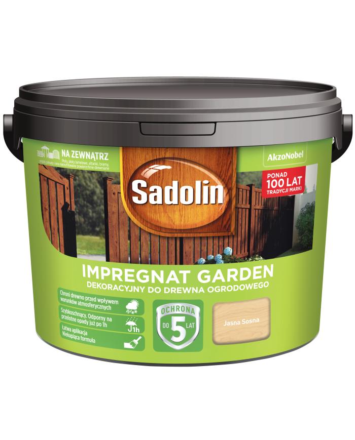 AKZO SADOLIN GARDEN Jasna Sosna 9L - Farba do Drewna AKZO SADOLIN GARDEN Jasna Sosna 9L - Farba do Drewna