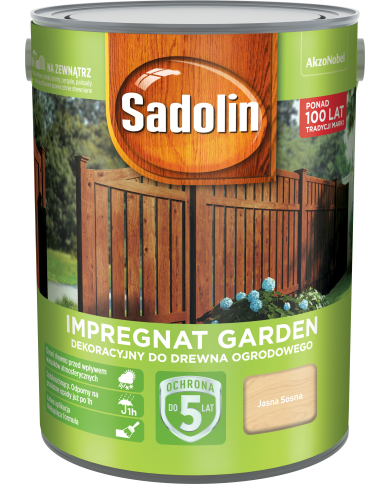 AKZO SADOLIN GARDEN Jasna Sosna 5L - Farba do Drewna AKZO SADOLIN GARDEN Jasna Sosna 5L - Farba do Drewna